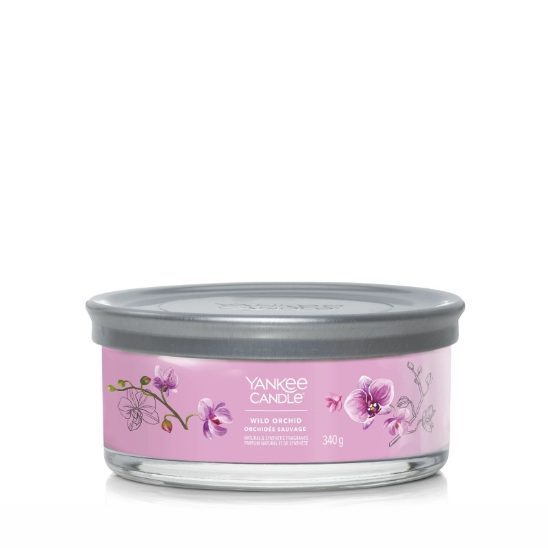 Candela a 5 stoppini Wild Orchid Yankee Candle 340g