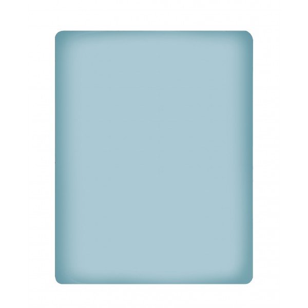 KLULK Lenzuolo Sopra Matrimoniale Blu Cobalto 100% Cotone 240 x