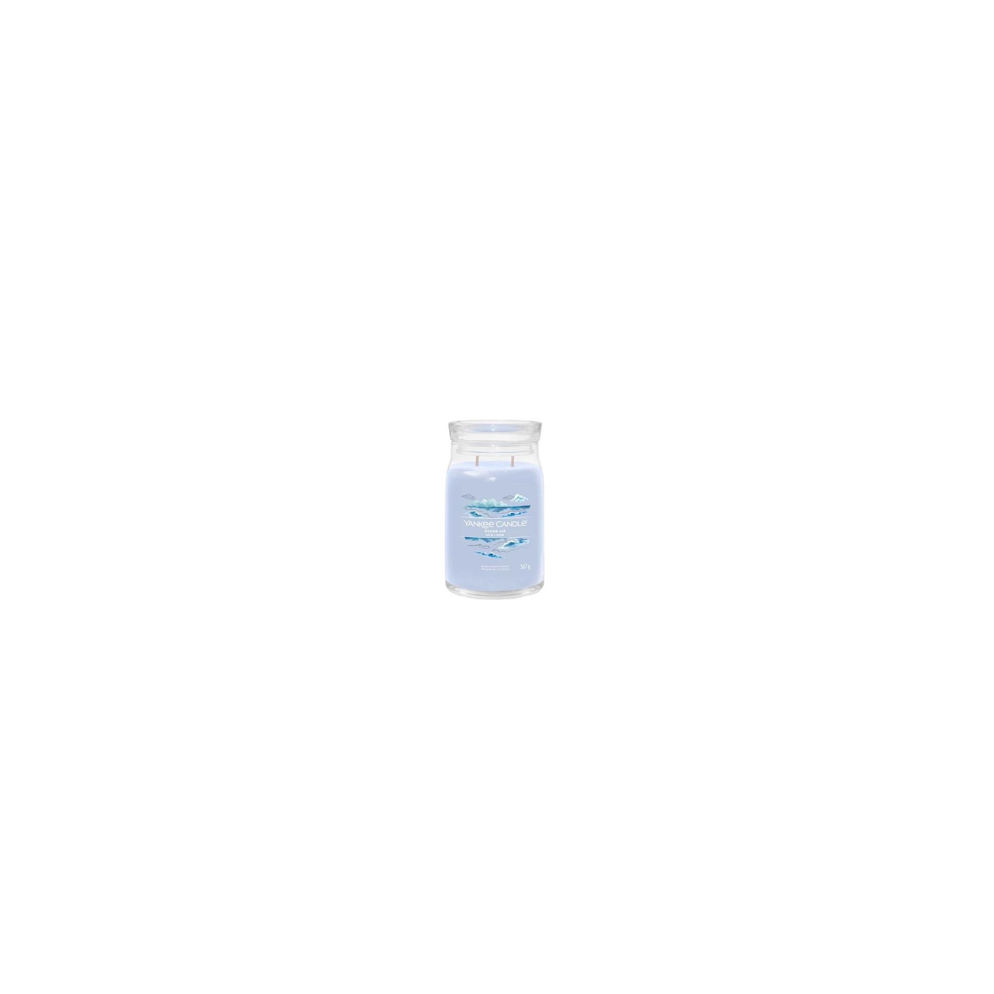 Candela a 2 stoppini Ocean Air Yankee Candle 567g