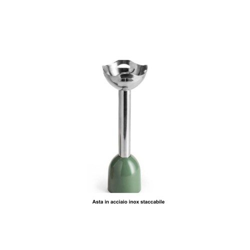 Frullatore Mixer A Immersione 600W 3 In 1 Linea Iridea Verde Salvia