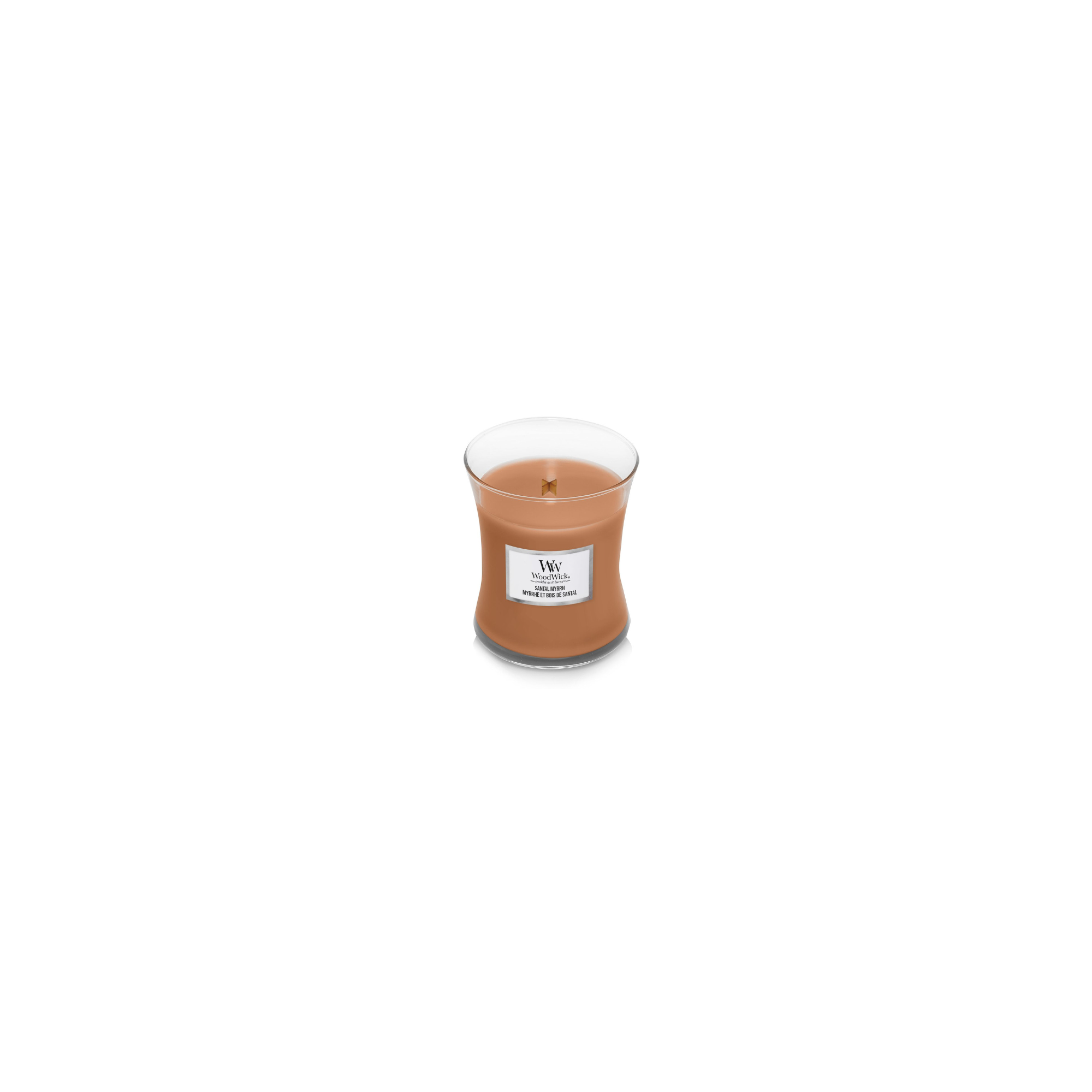 Candele Profumate WoodWick In Clessidra Giara di Vetro Media 275g Stoppino  Legno