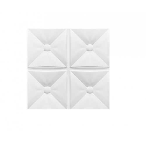 GLOUPIE Pannelli Decorativi Effetto 3D Per Parete E Soffitto In Polistirolo  Estruso 50 x 50 cm, 8 Pezzi Per 2 MQ, Fantasia Brill