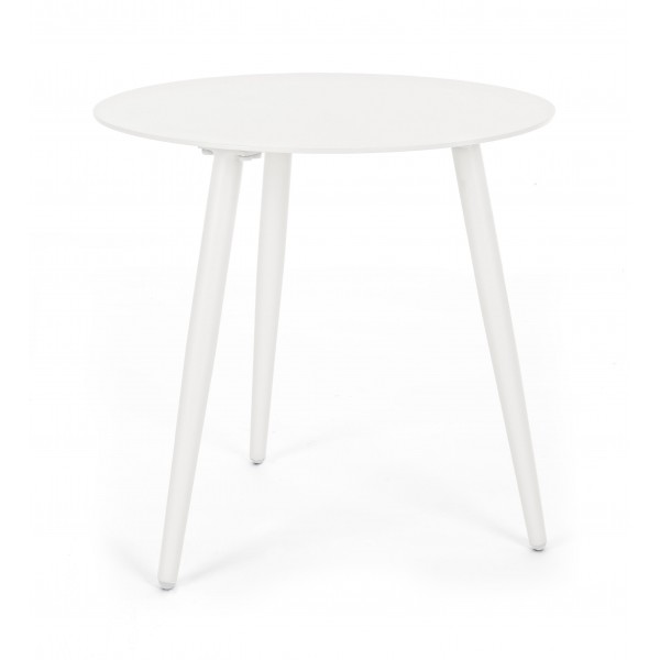 Tavolo beverly bianco allungabile 164/225x90 cm alluminio arredamento  esterno