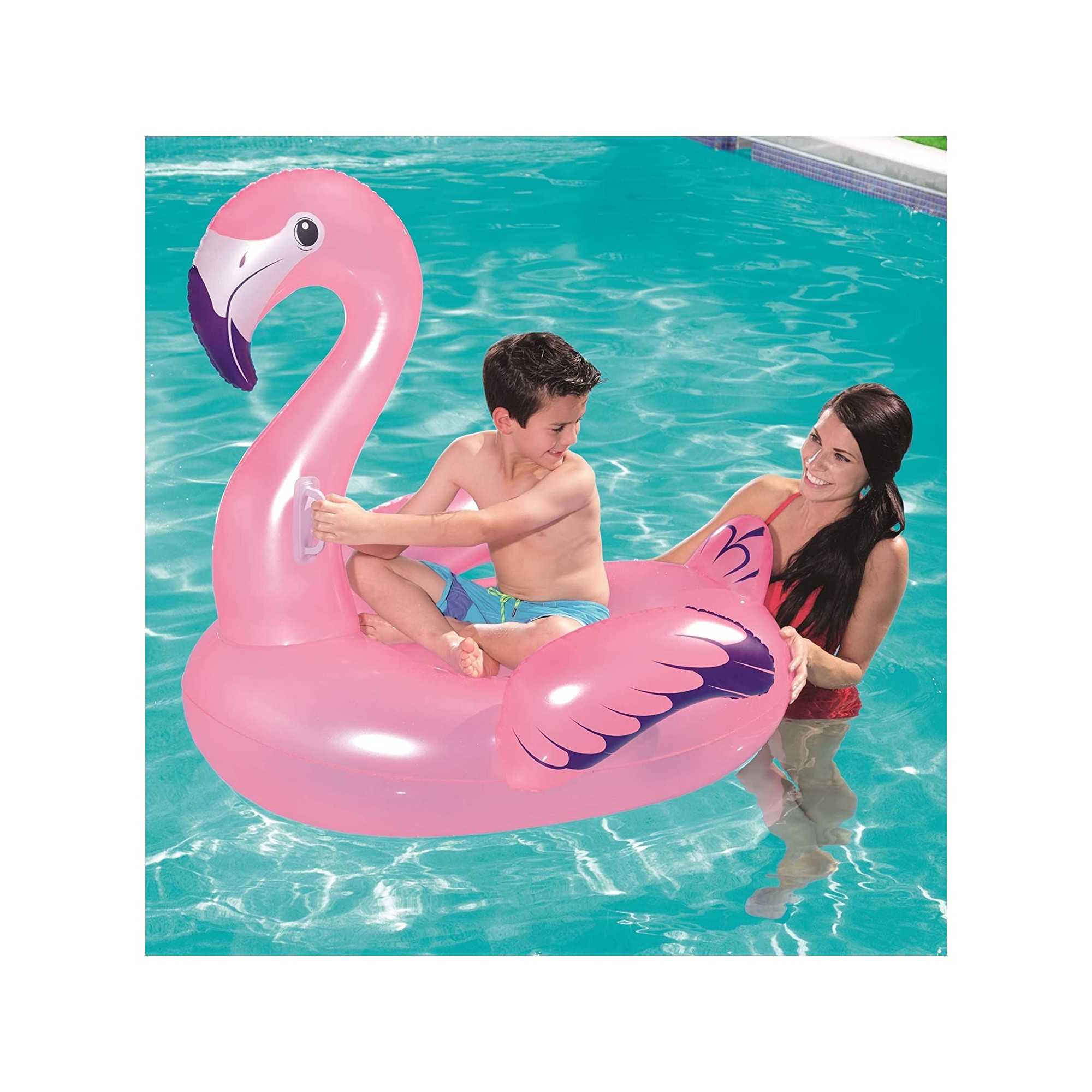 Bestway Navicella spaziale gonfiabile in Vinile Mare Piscina Cavalcabile gonfiabile  per Bambini - 41100