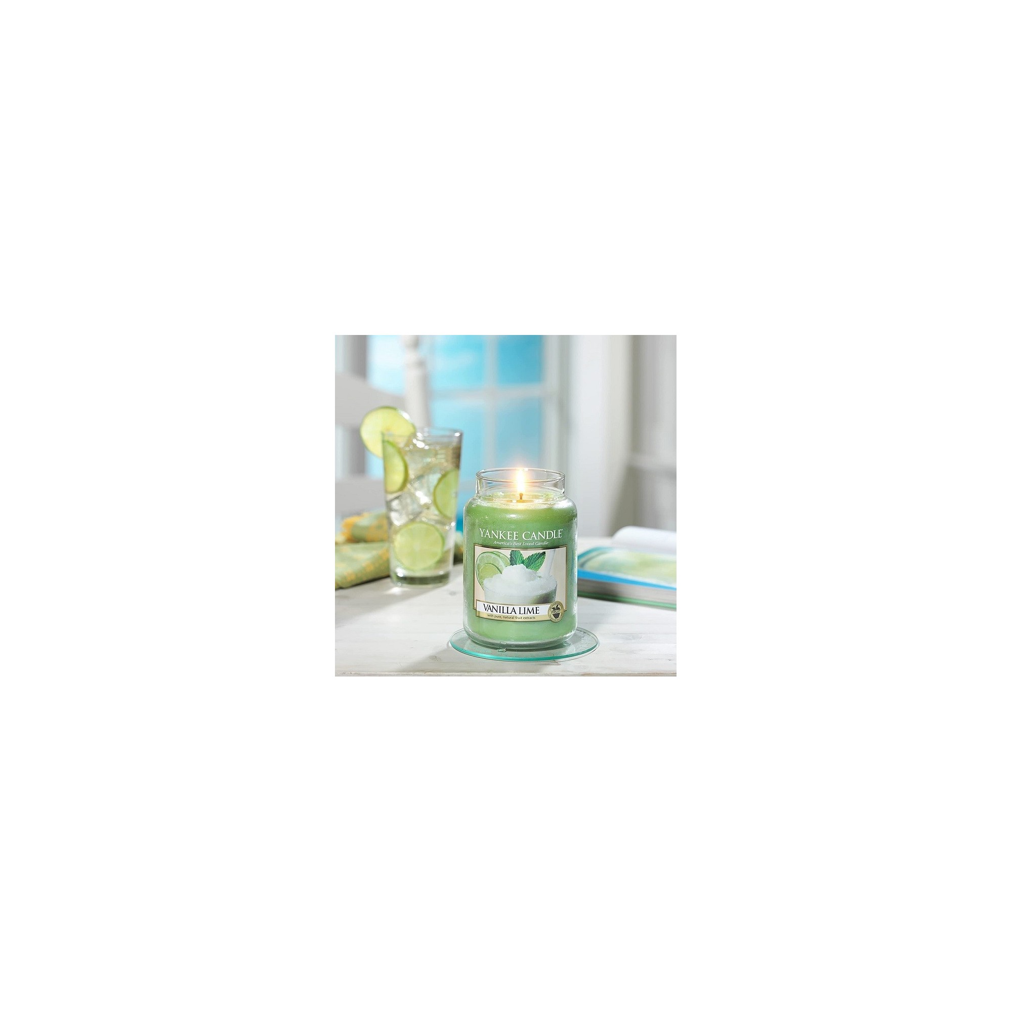 Yankee candle offerte candele tumblr giara grande Vanilla Lime 1630721E