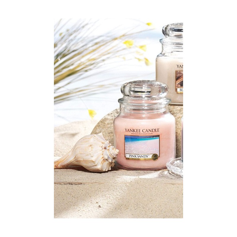 Yankee Candle SIGNATURE MEDIUM JAR PINK SANDS - Candela profumata